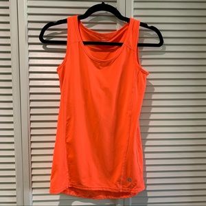T By Talbots Orange Work Out Tank